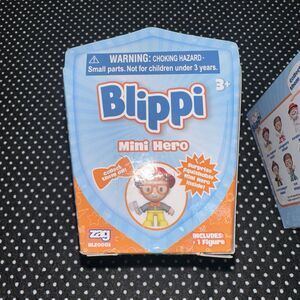 Blippi Mini Hero Squishable Lot Of 2 Mini Figures Mystery Box